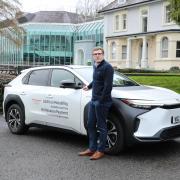 Reporter William Smith test drives the new Toyota BZ4X.