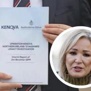 First Minister Michelle O'Neill has reacted to the Kenova report.