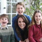 The photo of Kate Middleton with her three children Louis, Charlotte and George has come under scrutiny.