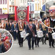 ABOD members enjoy the fun of the Easter Monday parade.