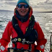 Alan Currans is sailing across Ireland and North of Scotland to raise funds for the Aisling Centre which is expected to cover almost 2,000 nautical miles