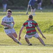Jack Quinlan on the ball for Teemore Shamrocks