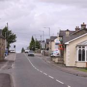 The centre of Derrylin.