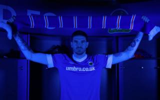 Kyle Lafferty has joined lInfield until the end of the season.
Photo: Linfield FC
