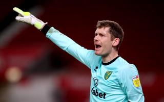 Norwich City goalkeeper Michael McGovern will leave the club on the expiration of his contract. Image: PA