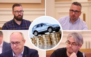 Councillors have discussed the rising cost of car insurance.